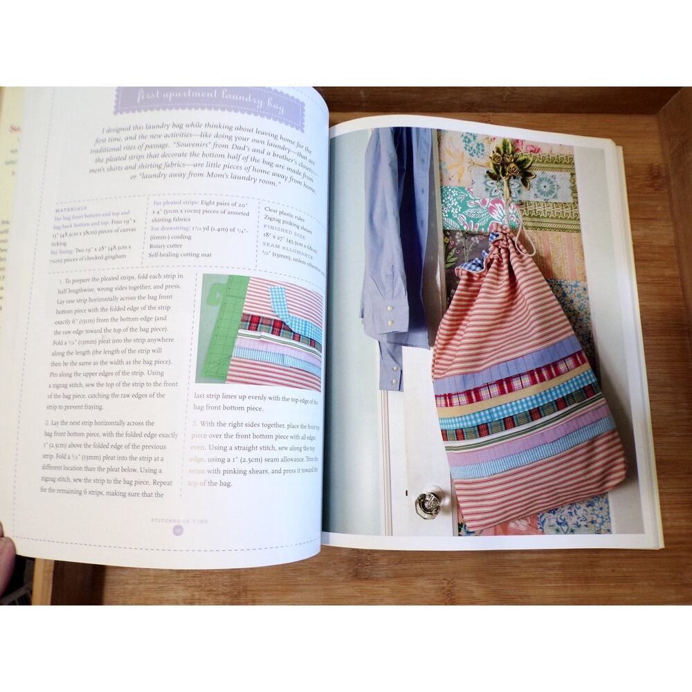 "Stitched In Time" Memory-Keeping Projects to Sew book by Alicia Paulson - Picture 5 of 5